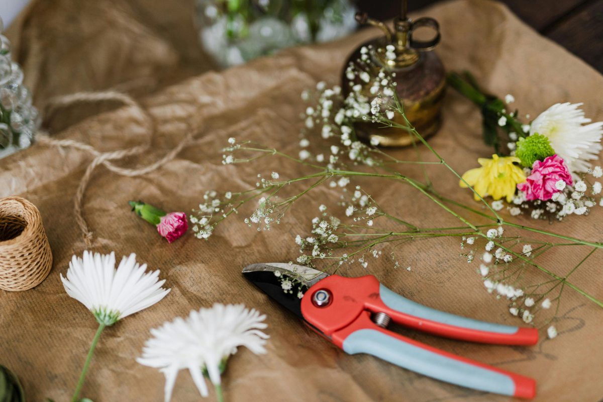 Essential Tools for Flower Arranging at Home